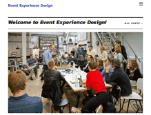 Tablet Screenshot of event-experience-design.com